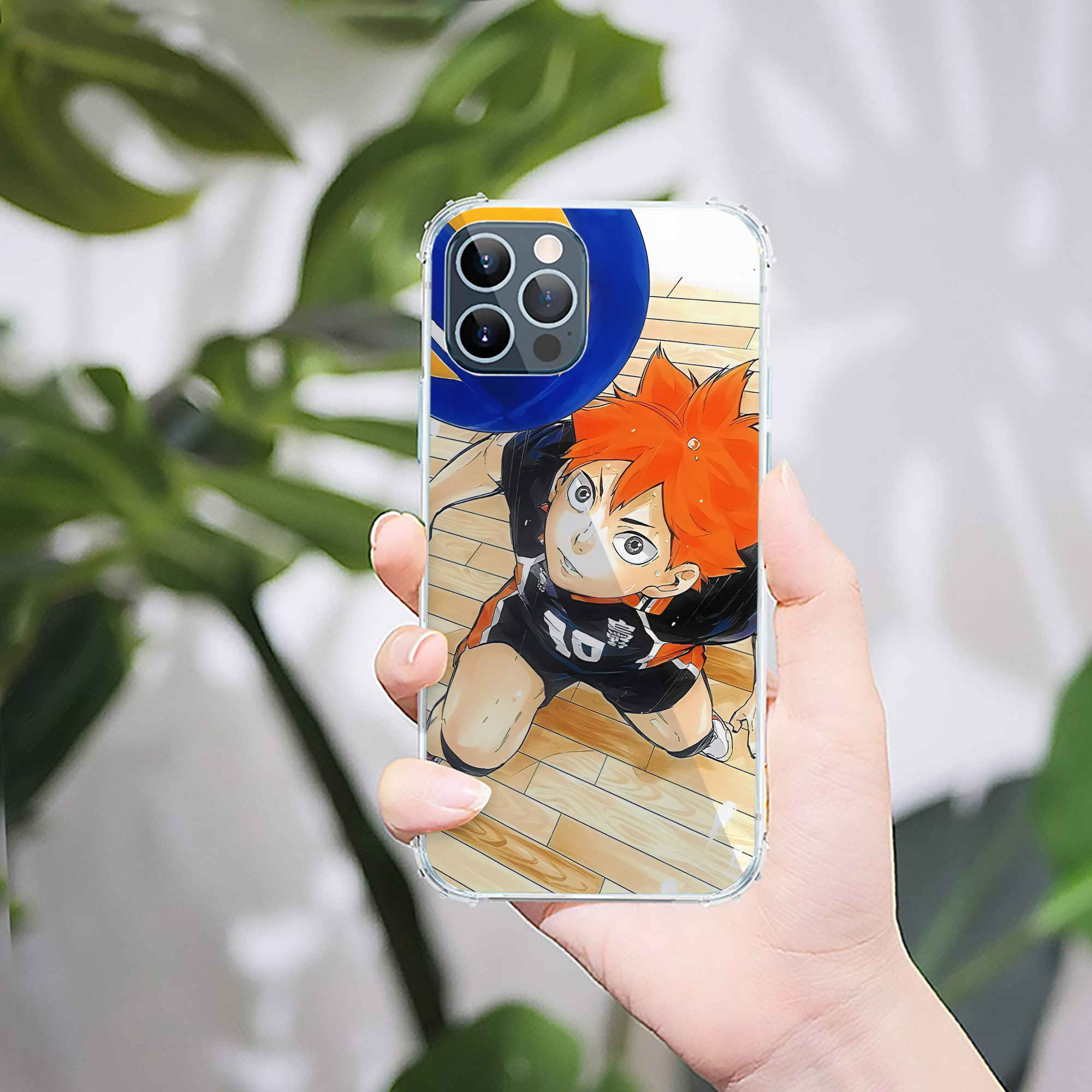 （画像用） ハイキュー!! Haikyu!! 【iPhone 12シリーズ対応】透明スマホケース（クリアソフトケース）